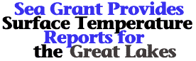 Coast Watch Maps Surface Temperatures of the Great Lakes