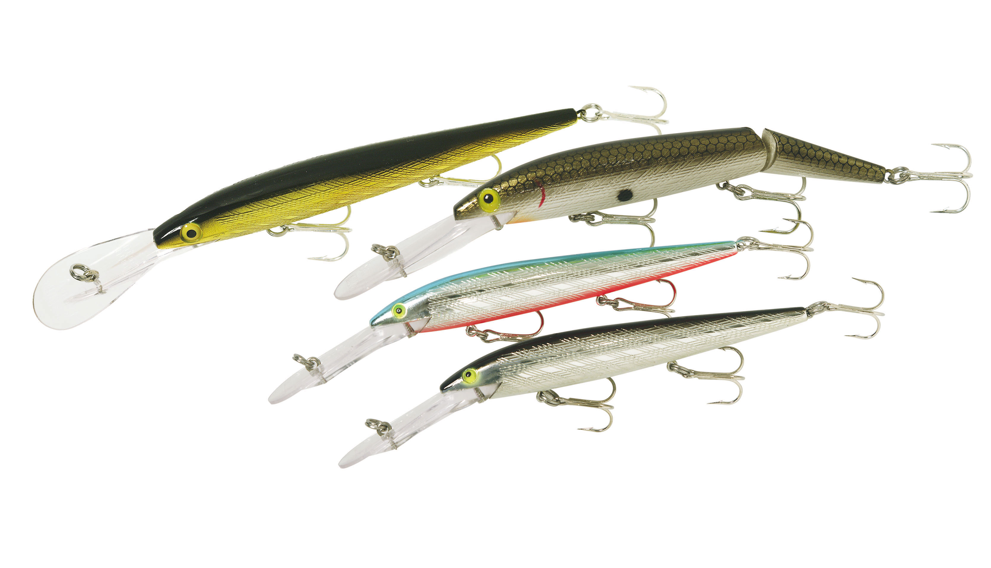 Lot De 3 Anciens Leurres Devon Pour Pêche à La Truite - Modèles Vintage à Voir